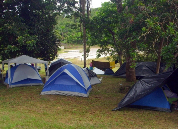 Área de camping do Sítio Merode